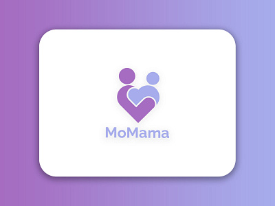 MoMama Logo branding childcare icon illustration logo logo design minimalist logo typography ui vector web