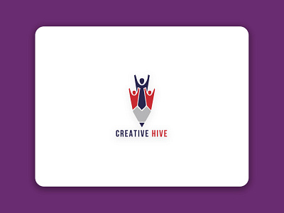 Creative Hive Logo art branding creative design icon illustration logo logo design minimalist logo typography ui vector
