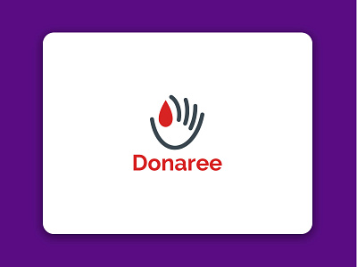 Donaree (Blood Donation) Logo