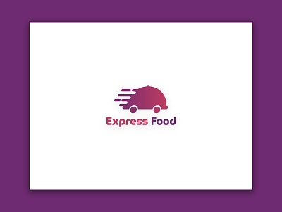 Express Food Logo branding catering food food logo icon illustration logo logo design minimalist logo restaurant logo typography vector