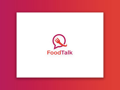 Food Talk (Mobile App) Logo