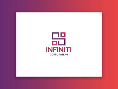 Infiniti Corporation Logo branding communication company company logo icon illustration innovation logo logo design minimalist logo startup typography vector