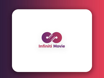 Infiniti Movie Logo actor actress branding cinema film illustration logo logo design minimalist logo movie music singer song theatre vector