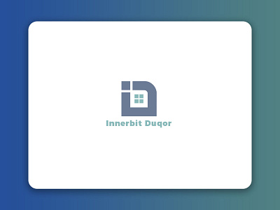Innerbit Duqor (Interior Design) logo branding icon illustration interior design letter logo logo logo design minimal minimalist logo typography vector website