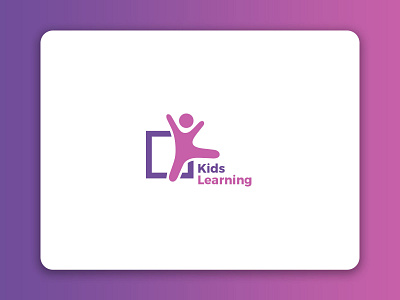 Kids Learning (Education) Logo branding child education education app education logo educational illustration kids learning learning app learning platform logo logo design minimalist logo typography