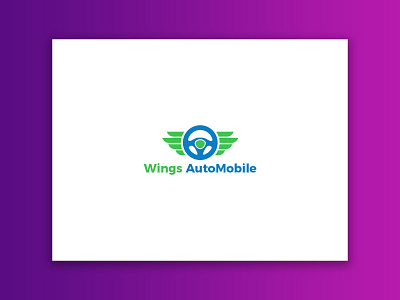 Wings Automobile Logo