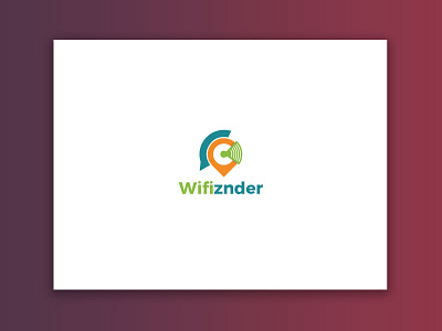 Wifiznder (Mobile App) Logo app app design branding icon illustration logo logo design minimalist logo mobile app mobile app design typography vector