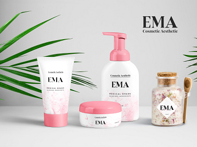 Cosmetic Product Logo design.