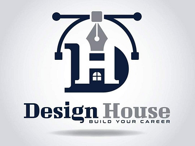 Design House Logo branding company logo illustration illustrator logo logo design modern logo professional logo typography unique logo vector