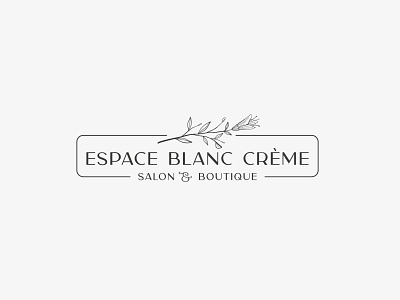 Logo design for Saloon 3d animation beauty logo branding butique logo company logo design graphic design illustration logo minimal modern logo motion graphics professional logo saloon logo spa logo ui unique logo