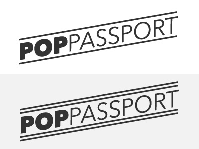 PoP Passport Logos logo