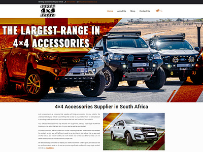 4x4 Accessories Completed Website Project