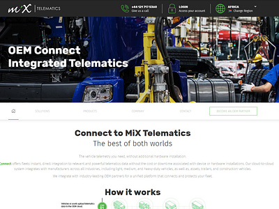 MiX Telematics Global OEM Page