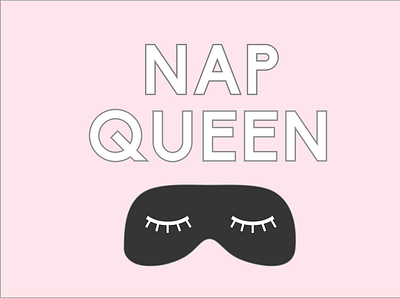 Nap queen charity design eyemask gift card gifting nap queen sleep