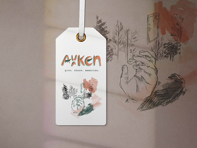 Awaken | Gender Neutral Store Concept apparel design apparel logo brand design drawing graphic design illustration label label design logo paper procreate