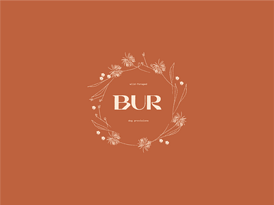 Bur Dog Provisions branding design icon illustration logo shapes