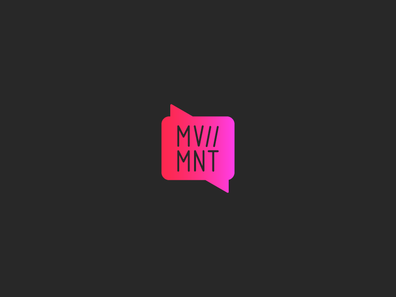 MVMNT branding logo logo design movement talk