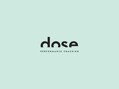 Dose branding dose icon logo mint slice