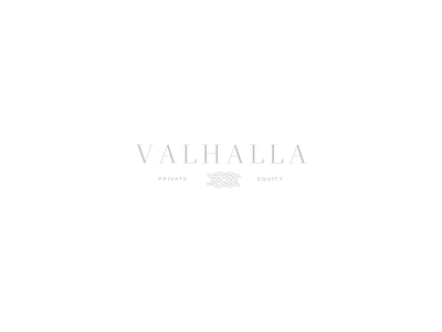 Valhalla branding illustration knot logo nautical sailboat v valhalla