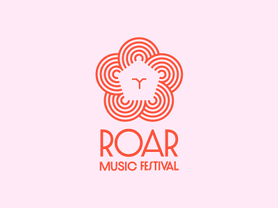 Roar Music Festival Branding