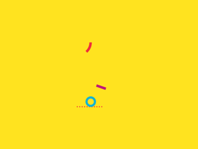 One animation design gif motion motiongraphics numbers