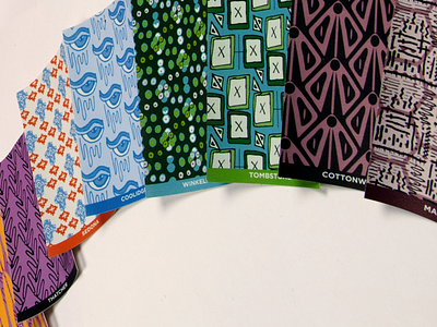 Patterns color doodle pattern swatches textile