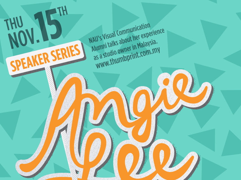 Speaker Series by Nikki Glaberman on Dribbble