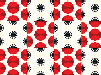 Roses are Red fabric design fashion pattern repeatable pattern textile textile design vector pattern
