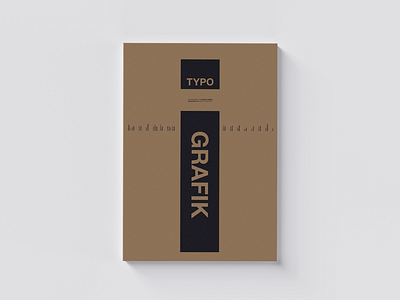 006 / Typografik Magazine Cover clean design editorial graphic design layout minimal poster print type typography