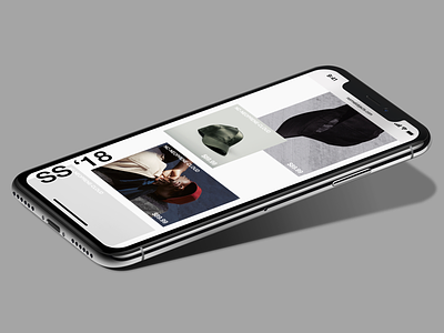 Normal Objects—Mobile.02 blocks bold design ecommerce fashion graphic design grid helvetica iphone layout minimal mobile shop swiss type typography ui ux web website