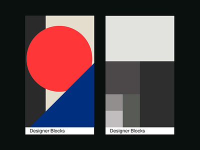 Designer Blocks - Cards