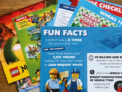 Print project for Legoland UK