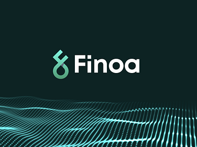 Finoa branding crypto design illustration logo startup tech ui ux website