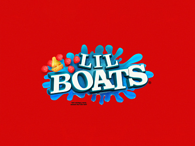 Lil Boats Cereal Logo Design