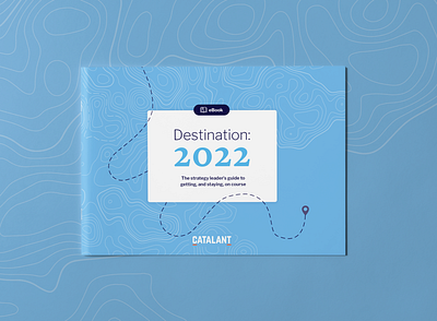 eBook: Destination 2022 book book cover brand branding design ebook ebook cover graphic design print design typography