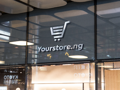 Yourstore logo mockup branding graphic design logo mockup