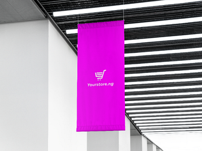 Yourstore flag branding graphic design logo design mockup