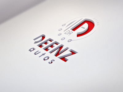 Deenz logo branding graphic design logo design mockup