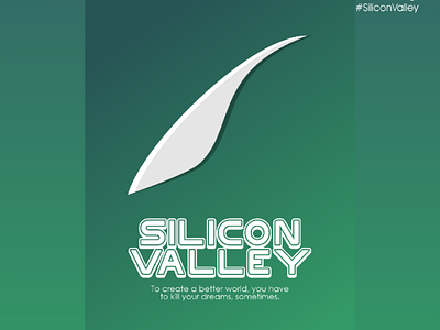 Silicon Valley Poster flyer design graphic design poster design silicon valley tech tv series