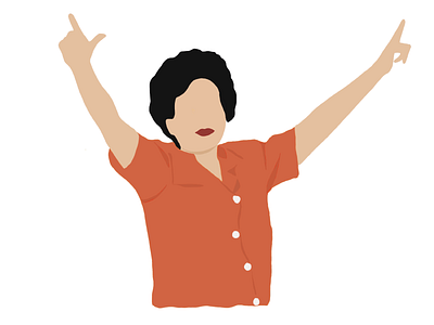 Maria Corazon Aquino illustration