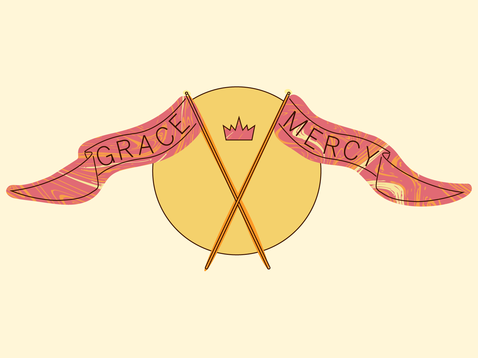 Grace And Mercy By Izzy Wootonn On Dribbble