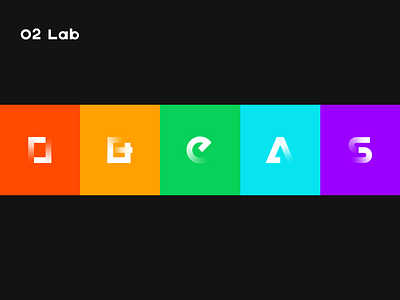 O2 Lab Sub-brand Logo Design