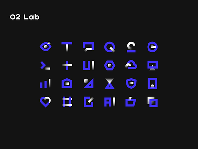 O2 Lab Icon Design