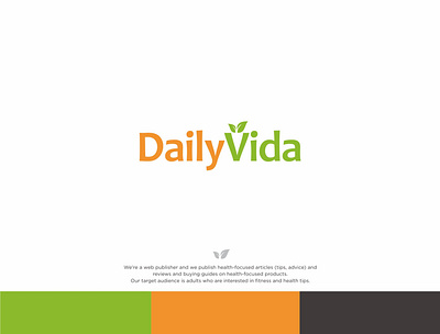 Dailyvida design leaf leaf logo lettering logo logo design logodesign logos logotype typography