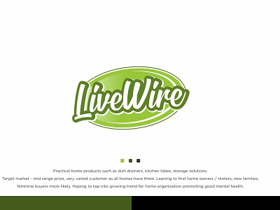 LiveWire branding clean clean design design logo logo design logodesign logos logotype typography