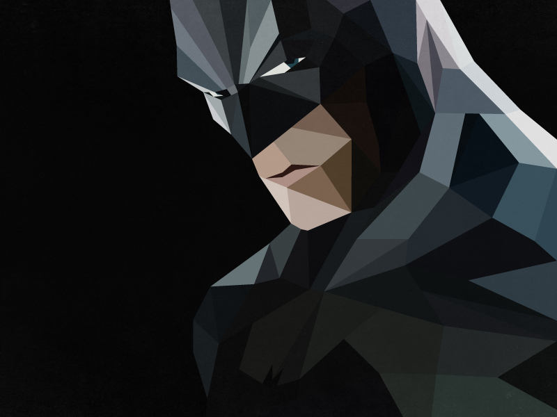 Batman Cubism by Nick Gourlie on Dribbble