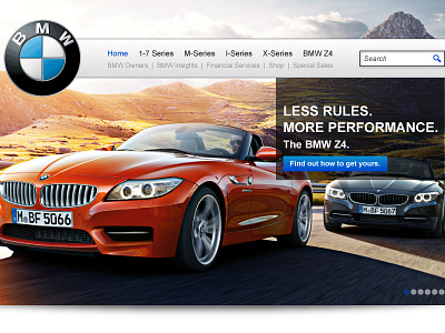 BMW Landing Page