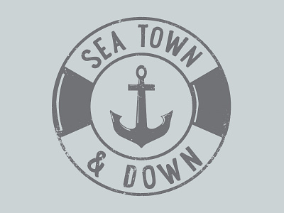 Sea Town And Down