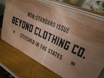 Beyond Clothing Sign