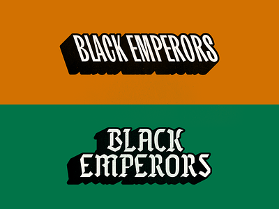 Godspeed You! Black Emperor typography